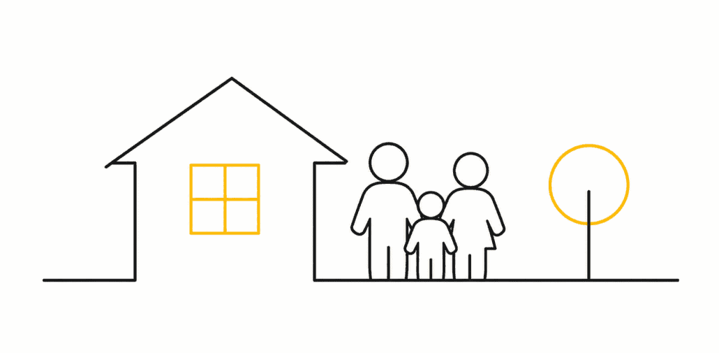 minimalistesche Haus